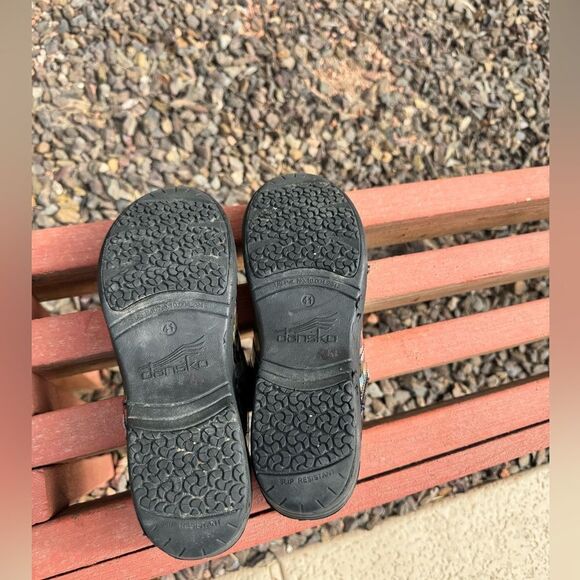 Dansko Tropical Garden Patent Clogs - Picture 13 of 15